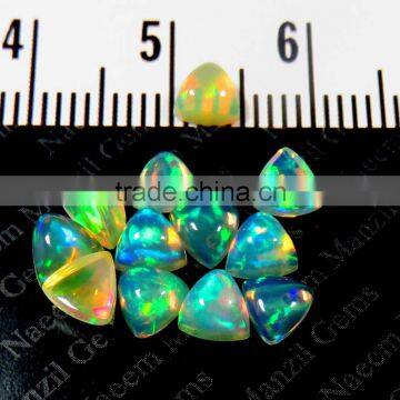 Ethiopian Opal 5x5 mm trillion cabochon