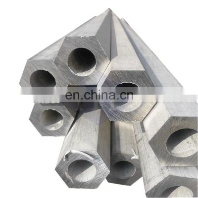 Tianjin manufacturer hexagon shape steel pipe section carbon seamless steel pipe Hexagonal shaped tube pipe