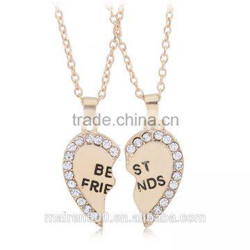 Initial Pendant Necklace Love Friends Alloy Pendant Necklace Fashion photo-1