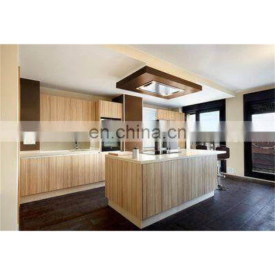 Contemporary Oak Double Doors Open Plan Renovations Plywood Kitchen Cupboards