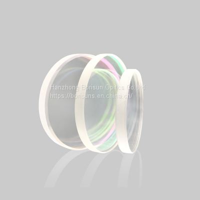 two identical thin plano convex lens cunstomized optical lens