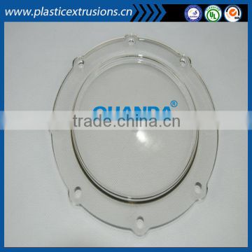 Russia Clear/transparent round /square PC plastic cover