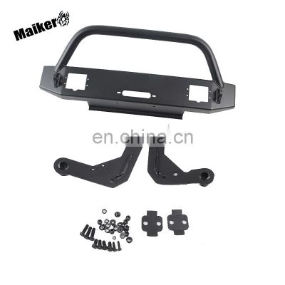 Offroad Auto parts Front Bumper for Suzuki Jimny 98-17 Car Accessories Black Steel Bumper Guard