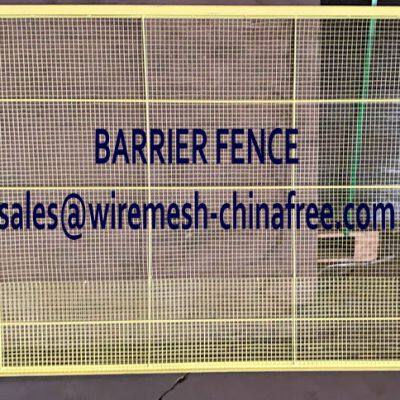 PVC Powder Coated Barrier Fence