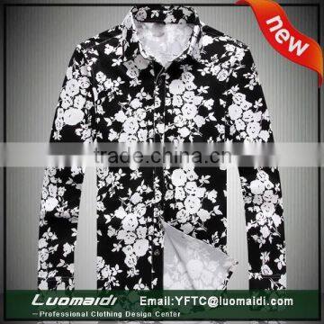 Wholesale top tailored man shirt/2015 new Hawaiian style shirt/latest shirt design for man this autumn with competitive price