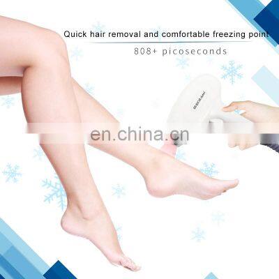 808 Diode Laser Hair Removal Device 755nm Picosecond Laser Skin Rejuvenation Tattoo Removal Black Face Doll Beauty Equipment