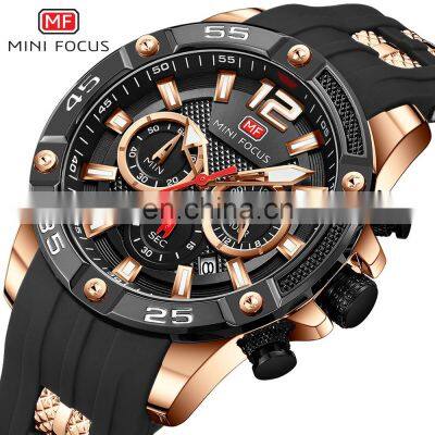 Mini Focus MF0349G Men Quartz Movement Wrist Watch Waterproof Fashion Style Watches