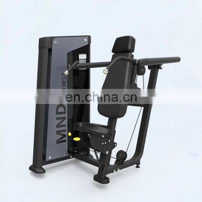 Shoulder Raise Machine MND Fitness Commercial Pin Loaded Gym Equipment Shoulder Press Machine
