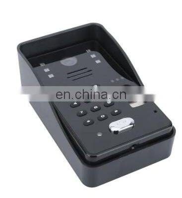 Aluminum Sheet Metal Cover Door Security System Customized Shell Parts