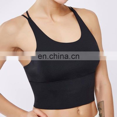 Bra 2021 Hot Womens Sports Bra Seamless Ladies Fitness  Yoga Suit Sport