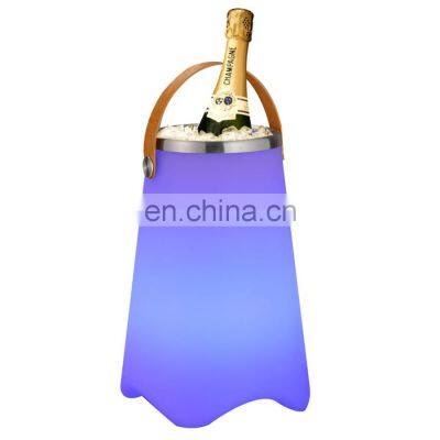 waterproof speaker with LED Fashion Sound Speaker rechargeable cordless Portable Multi function Modern Night Bar party