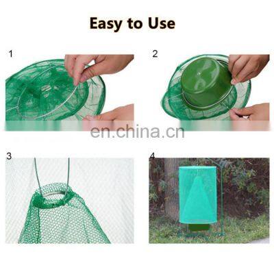 Atrapa Moscas Bolsa Trampa Para Moscas Folding Hanging Fly Bag Trap Fly Catcher Trap Bag photo-4