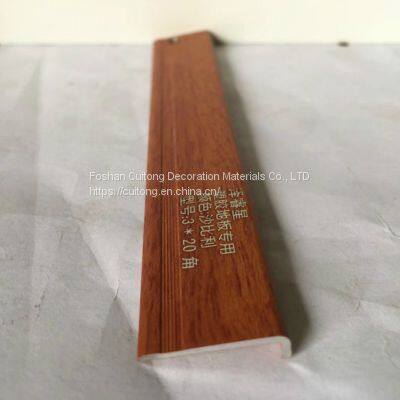Stone Plastic Floor Edge Bar Cabinet Partition Stair Seven-word Buckle Bar Foshan Wholesale Wood Grain Aluminum Alloy Right Angle L Buckle