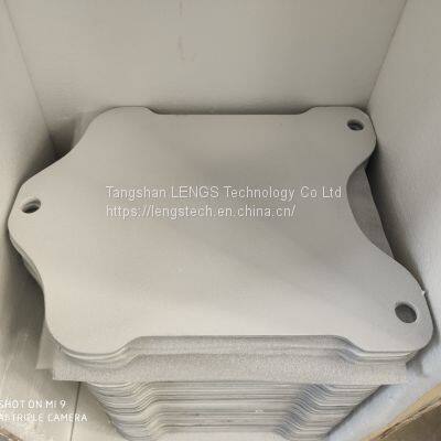 Advanced NSiC Fish-setter Plates, NSiC Fish Cranks With Alumina Coating, Nitrided Bonded Silicon Carbide Ceramic Kiln Shelves, NSiC Plain Batts, SiC Plates, photo-3