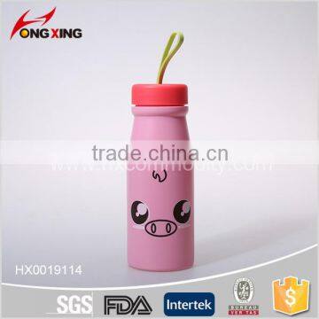 0.55L cartoon design kids plastic drinking water bottle