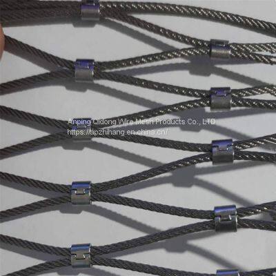 Convenient Transportation Stainless Steel Rope Net For Plant Climbing Structural Stability photo-3