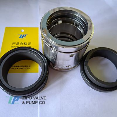 321SS spring type mechanical seal 224UU-50 with tungsten carbide and graphite double sealing surfaces