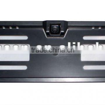 EU and Russian Cars License Plate Frame Reverse Camera