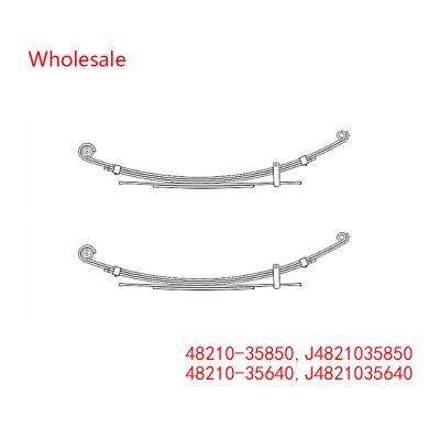 48210-35850, J4821035850, 48210-35640, J4821035640 for Toyota Rear Axle Leaf Spring Wholesale