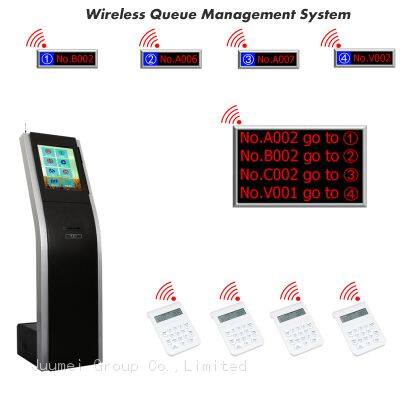 wireless automatic management system wireless control led display wired calling manipulator