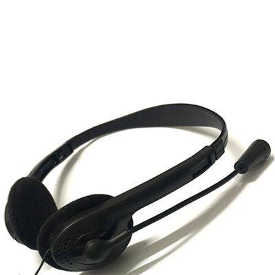Oem Wired 3.5 Mm Headband Headset Wholesale Over Ear Headphones With Microphone For Call Center Classroom