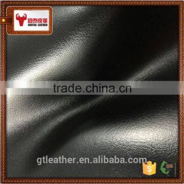 pu coated cow action leather for school shoes face leather