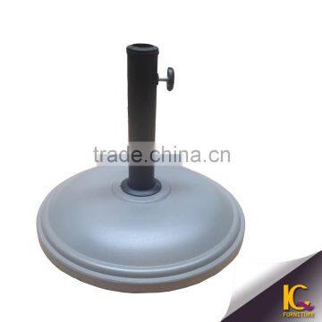 Outdoor furniture high quality stand garden parasol aluminium umbrella base parts