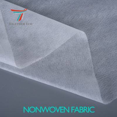 Biodegradable PLA Spun-bonded Non Woven Fabric Roll Eco-friendly Raw Material for Diaper Sanitary Napkins Nonwoven Fabric