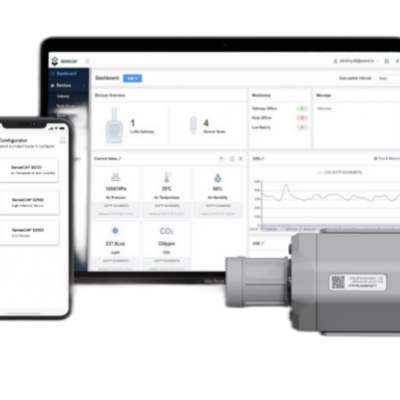 Датчик CO₂/температуры/влажности беспроводной LoRaWAN IP66 (400-10000 ppm) с батареей на 10 лет для умной сельского хозяйства photo-4