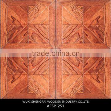 classical art parquet engineered wood flooring for inside dance floor decoration of shengpai china