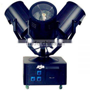 three heads sky search light