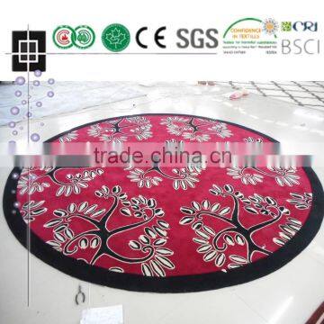 Morden Pattern Design Decorative Indoor Rugs Custom Hanamde Carpet