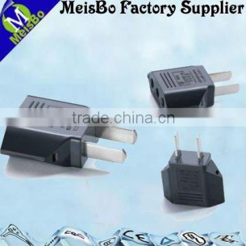 2-flat pin United state to European adaptor plug