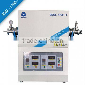 Dual-zone high temperature tube furnace(SDGL-1700II)