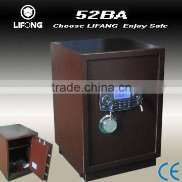 Double security home and hotel safe box bank