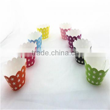 Wedding Cake Decoration Colorful Cupcake Wrappers Party Favor Supplies