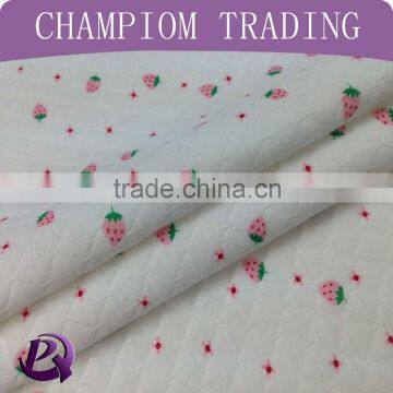 2015 kawaii knit foil air layer fabric in many designs for kid