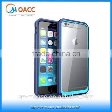 Wholesale alibaba for iPhone 6 Plus Case,Clear pc tpu Bumper Protective Hybrid Case for iphone 6