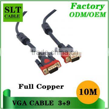 High Quality Hot Sale Vga Extension Cable 15pin Full Copper Vga Cable 10 m Male to Male photo-3