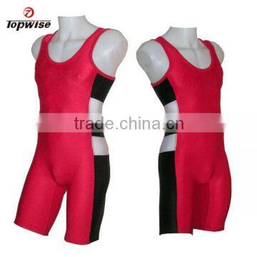 Custom Design China Cheap Sublimated Wrestling Singlets