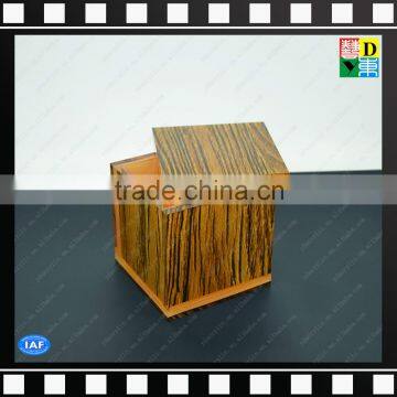 Wooden Color Acrylic Bathroom Set of 6 PCS Bathroom Accessories for Hotel/home