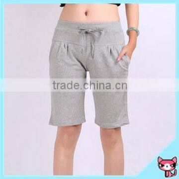 Comfortable light gray sports short pants