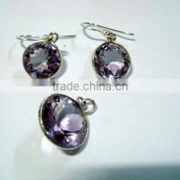 925 sterling silver gemstone earrings