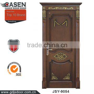 contemporary design exterior door online wood door for house with upper decoration