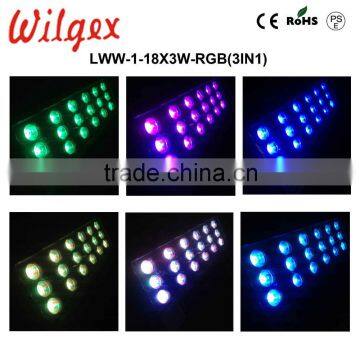 IP65 18X3w RGB 3IN1 Seven Color Fading LED Wall Washer photo-5