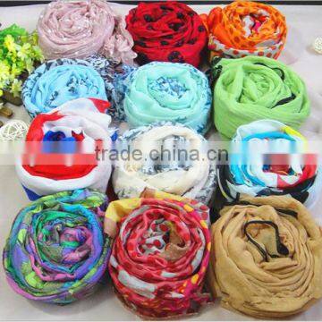 2015 Hot Sale Big Size Square Long Neck Scarf photo-2