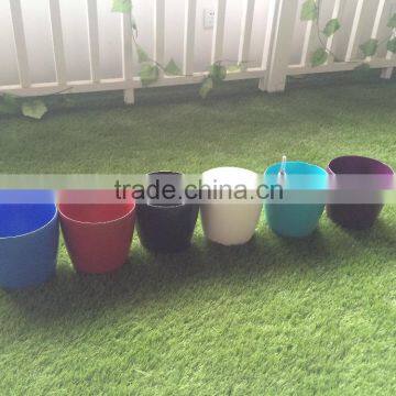 Hot Selling Garden Plastic Stacking Plant Pot With Painting photo-6