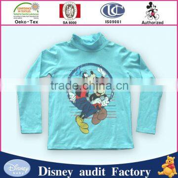 roll-neck 100% cotton boys t -shirt children's clothing factory in china wholesale children boutique clothing children clothing