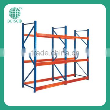 Heavy duty warehouse pallet rack