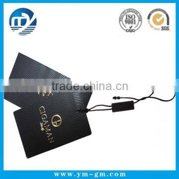 Wholesale luxury cutom swing tag for clothing in Xiamen